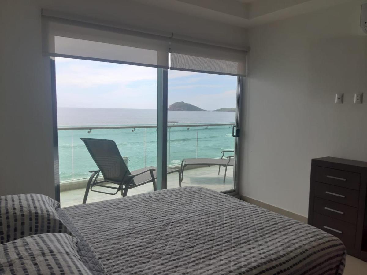 Hermoso Y Moderno Departamento Frente Al Malecon Con Preciosa Vista Al Mar 마사틀란 외부 사진