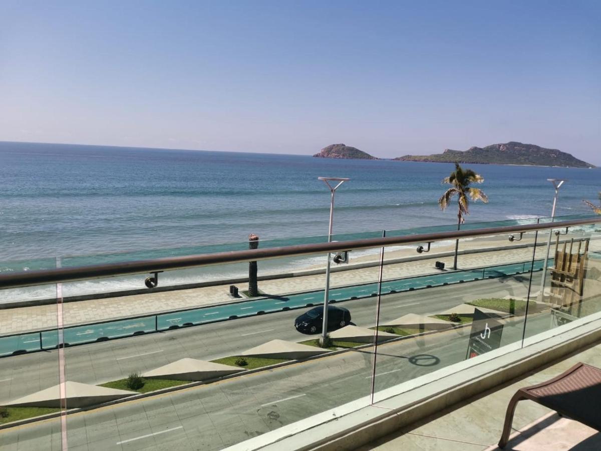 Hermoso Y Moderno Departamento Frente Al Malecon Con Preciosa Vista Al Mar 마사틀란 외부 사진