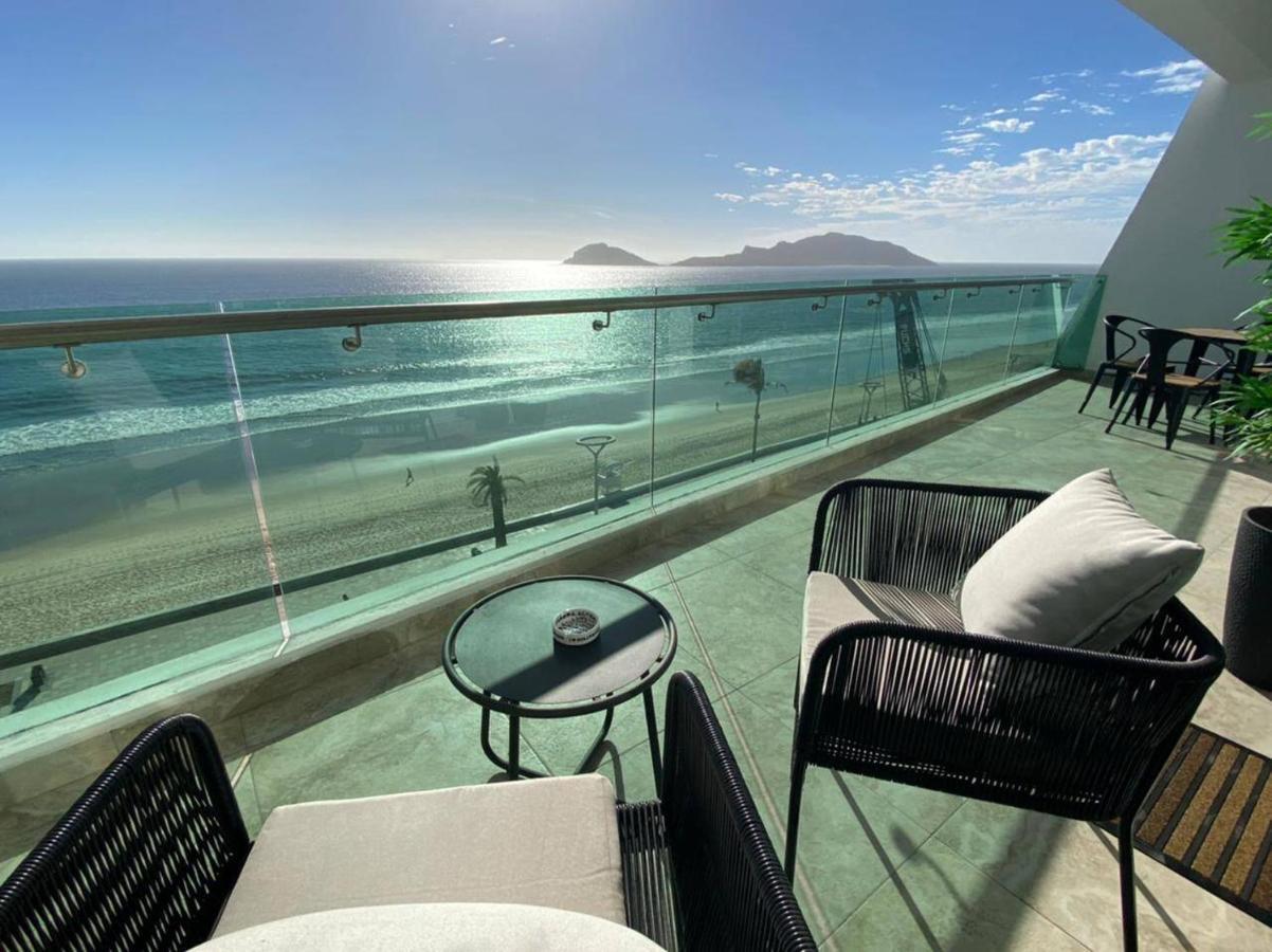 Hermoso Y Moderno Departamento Frente Al Malecon Con Preciosa Vista Al Mar 마사틀란 외부 사진