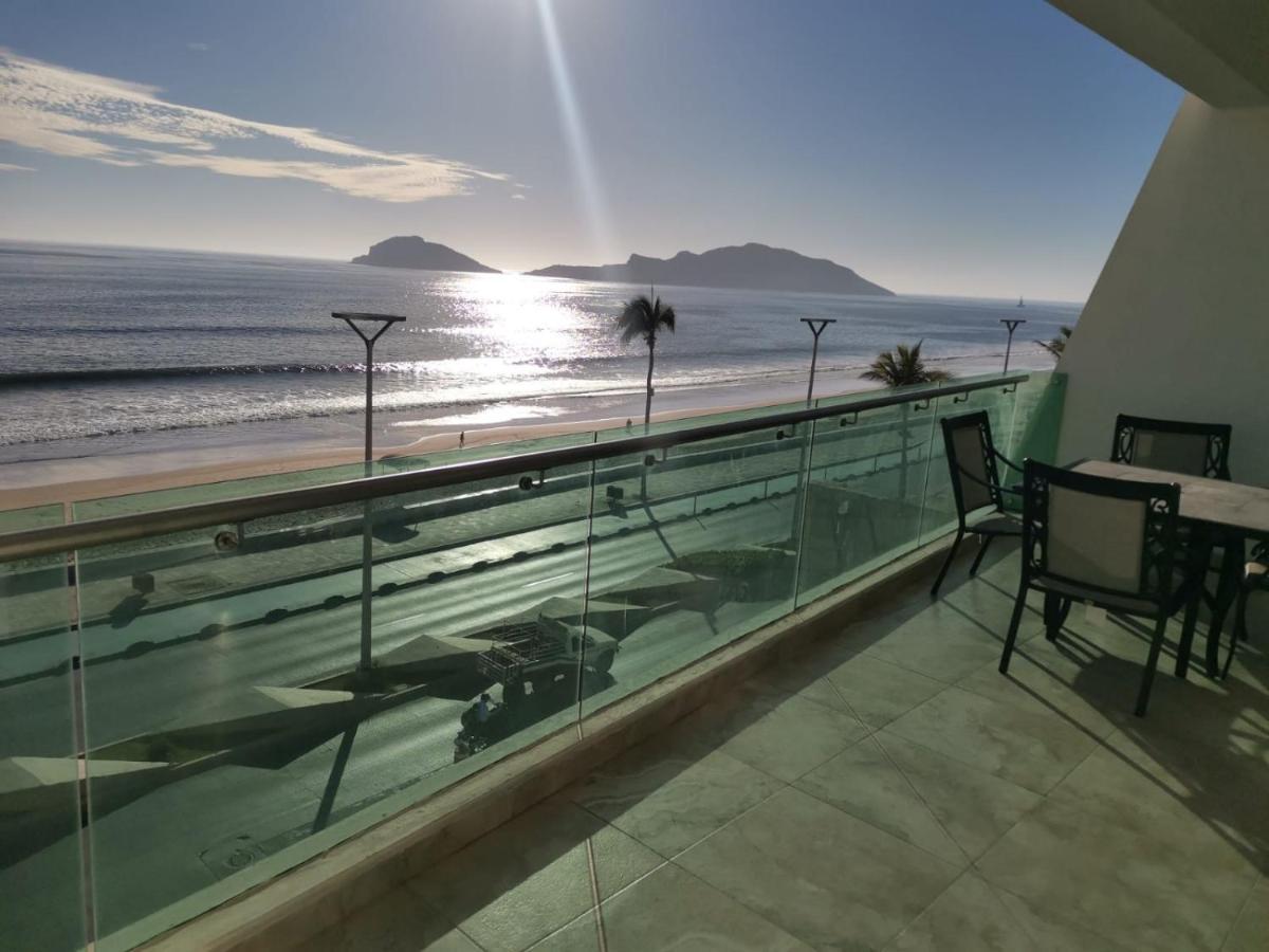 Hermoso Y Moderno Departamento Frente Al Malecon Con Preciosa Vista Al Mar 마사틀란 외부 사진