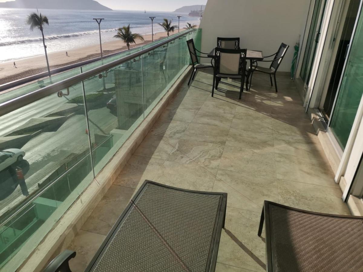 Hermoso Y Moderno Departamento Frente Al Malecon Con Preciosa Vista Al Mar 마사틀란 외부 사진